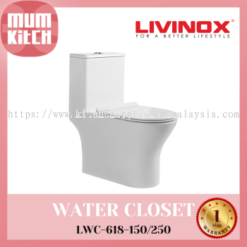 Livinox One Piece Water Closet (WC) LWC-618-150/250