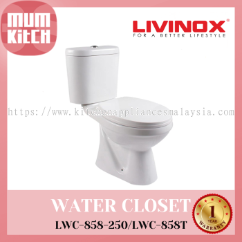 Livinox Close-Coupled Water Closet (WC) LWC-858-250 / LWC-858T