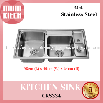 Sinki Dapur Cabana Top Mount CKS334