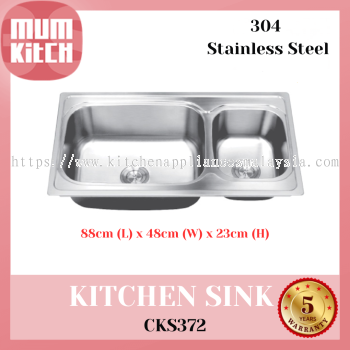 Sinki Dapur Cabana Top Mount CKS372