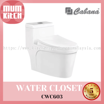 Cabana Kloset Air Satu Keping CWC603