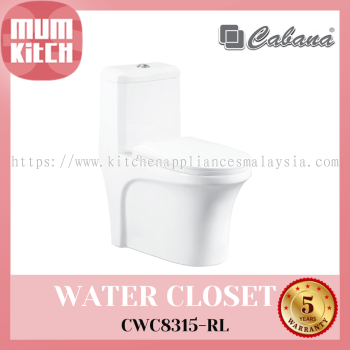 Cabana Kloset Air Satu Keping CWC8315-RL