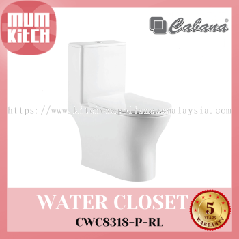 Cabana Water Closet One Piece CWC8318-P-RL