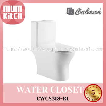 Cabana Kloset Air Satu Keping CWC8318-RL