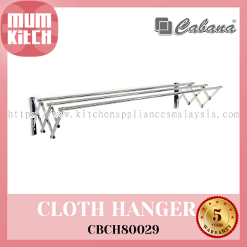 Cabana Clothes Hanger Stainless Steel / Retractable CBCH80029