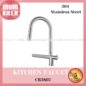 Cabana Kitchen Faucet Cold Tap Waterfall Shower Pull Out CB3807