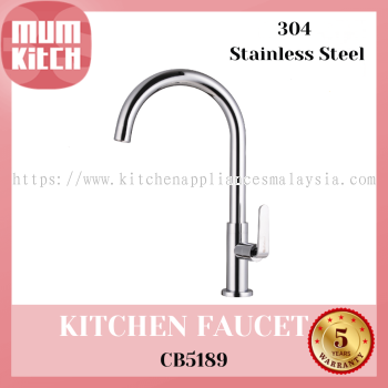 Cabana Kitchen Faucet Tap Pillar Mounted 304 Stainless Steel CB5189