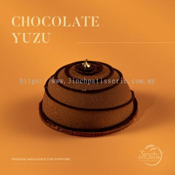 Chocolate Yuzu Tart