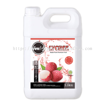 Braulio Lychee Fruit Juice - 2.5kg