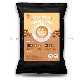 Premium Hazelnut White Coffee 1kg