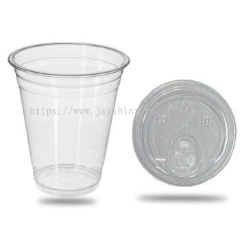 A98 - 16 PET cup + A98 Drinking Lid