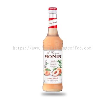 Monin Syrup White Peach 700ml