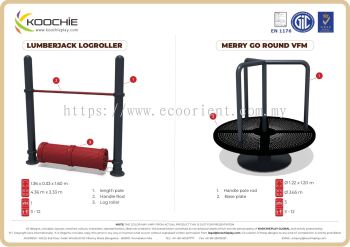 LUMBERJACK LOGROLLER and MERRY GO ROUND VFM