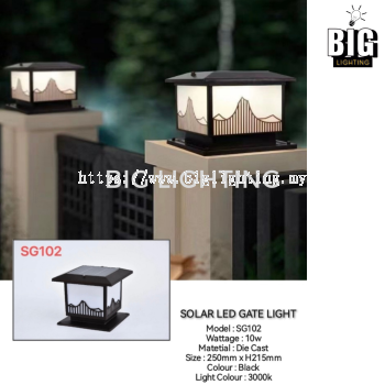 Solar LED Gate/Pillar Light