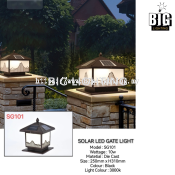 Solar LED Gate/Pillar Light