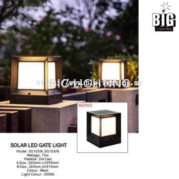 Solar LED Gate/Pillar Light