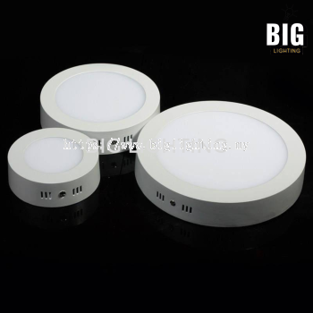 15W/18W/24W/30W/36W LED Surface Downlight Round (White frame)