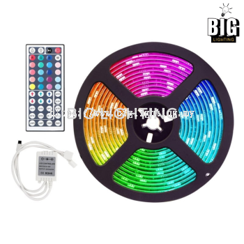 RGB LED Strip 5050 IP33 5 meters with Remote Control