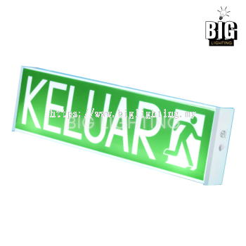 KELIP KELIP 101B LED Flashing Out Keluar Sign BE1ST 101B (Sirim Fire Approved) & (Bomba Appored ) KELIP-KELIP