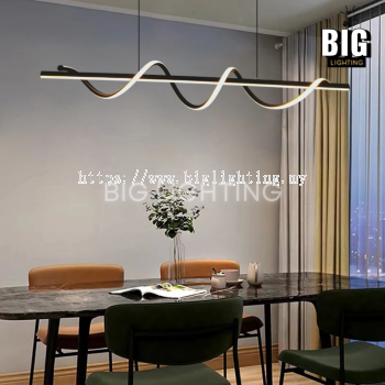 New Modern Simple Design LED Chandelier For Dining Room Kitchen Table Bar Living Room Bedroom Ceiling Pendant Lamp Hanging Light