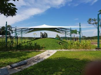 Tensile Shade Membrane : Childrens Playground 