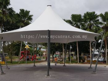 Tensile Membrane : Brings out Modern Style in a park