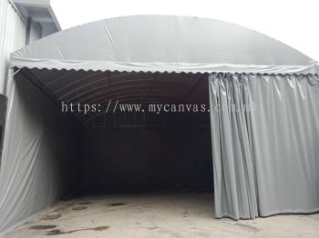 Halfmoon Canopy for Warehouse