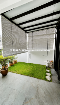 Outdoor Bamboo Blinds   Stylish Shade for Modern Living