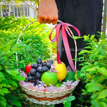 Get Well Soon Fruit Basket - Hospital Gift Basket