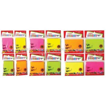 Stick-on Notes (Fluorescent)