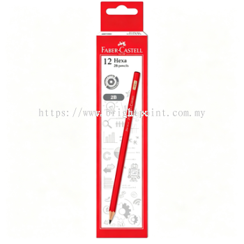 FABER CASTELL 1323 2B PENCIL