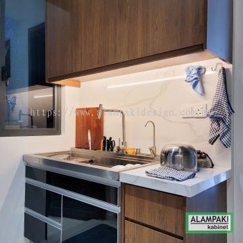 Kitchen Cabinet at Segambut, Kuala Lumpur