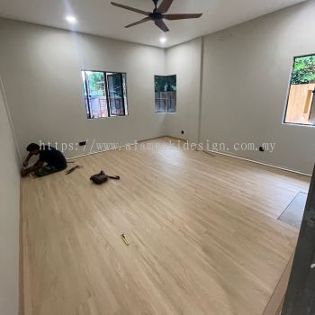 SPC Flooring Works at Bandar Tasik Kesuma, Beranang