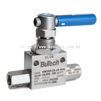 2-Way On-Off Service & 2-Way Trunnion Valves