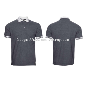 Polo Shirt Tipped Collar & Cuff | SJ08