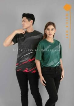 UNISEX SUBLIMATION Mini Eyelet T-Shirt