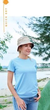 FEMALE MICROFIBRE EYELET Short Sleeve T-Shirt