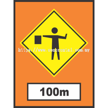 JKR Temporary Advance Warning Flagman For Rental