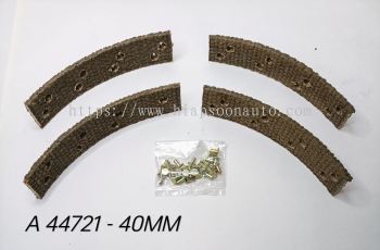 ( A 44721-40MM )  BRAKE  LINING  