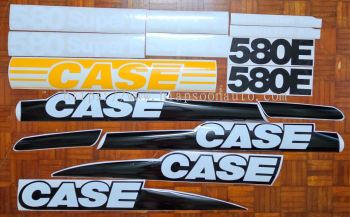 Case 580 E Sticker