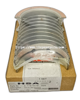 A 77474/75   020  MAIN  BEARING