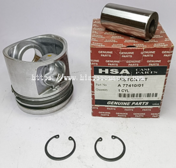 A 77410  / 01   STD   PISTON  C/W   RING   ( HSA ) NON  TURBO