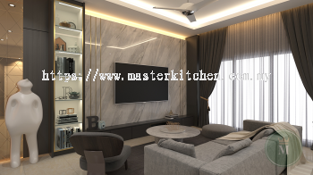 Customize Aluminium TV Cabinet and Display Cabinet with Lights