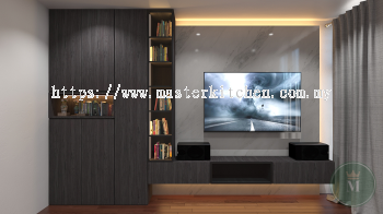 Customize Aluminium TV Cabinet and Multi-Purpose Storage Cabinet with Lights