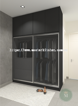 Custom Modern Aluminium Wardrobe 