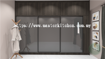 Custom Modern Aluminium Wardrobe 