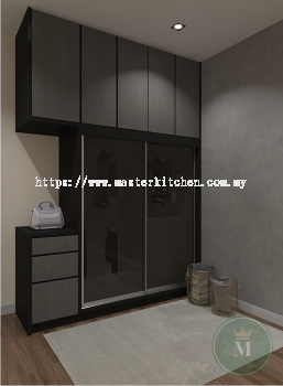 Custom Modern Aluminium Wardrobe 