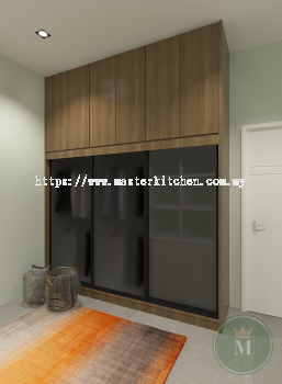 Custom Modern Aluminium Wardrobe 