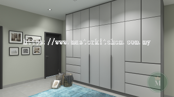 Custom Melamine Wardrobe