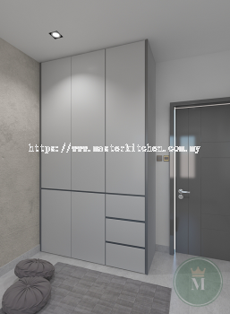 Custom Melamine Wardrobe